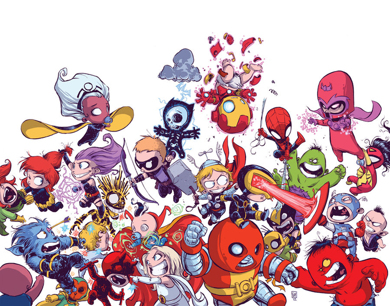 Illustration for article titled Mighty Cute Avengers: The Most Adorable Avengers Fan Art Ever!